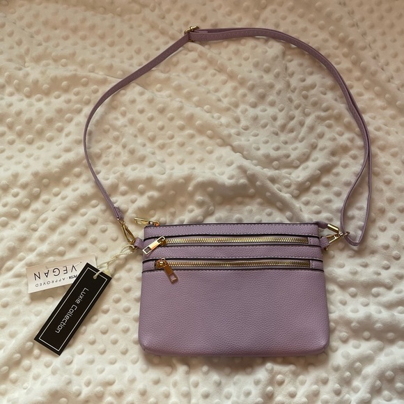 Luxie Collection Handbags - New lilac crossbody purse